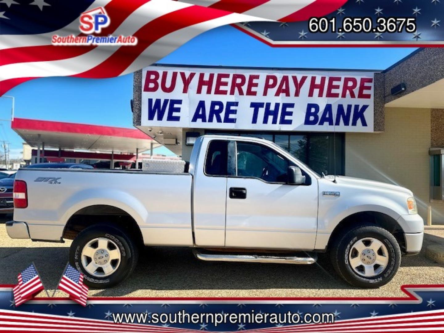 2007 SILVER FORD F-150 STX; XL; XLT; (1FTRF14W87N) , located at 922 W. Beacon St., Philadelphia, MS, 39350, (601) 650-3675, 32.770447, -89.127151 - Photo#6